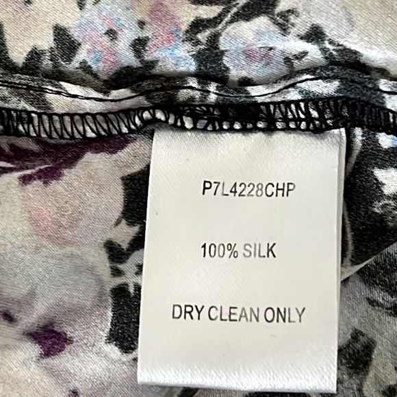 🍓 NWT Parker Silk S cold shoulder floral dress - Picture 9 of 13